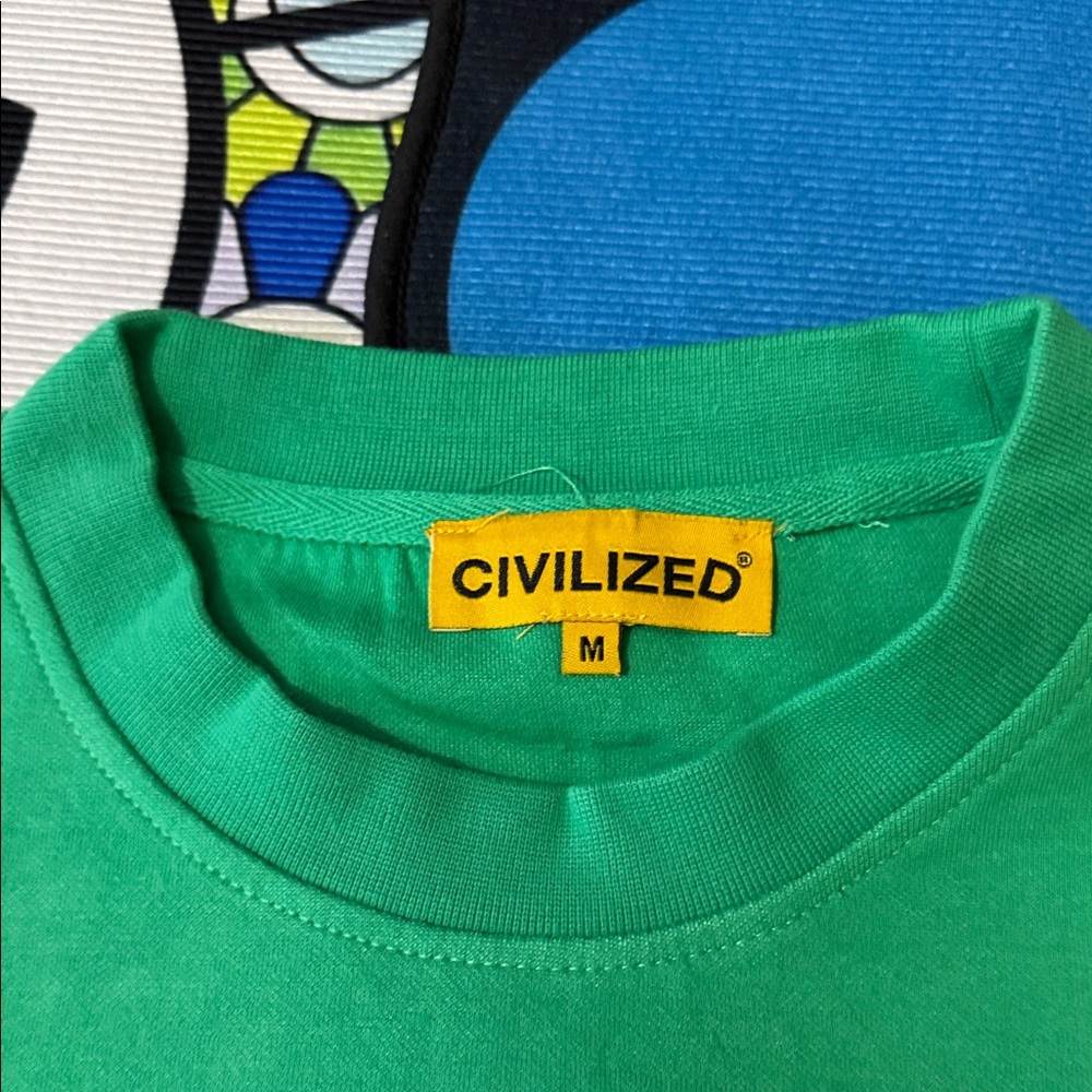 Civilized
Civilized Mens Lowless Oversized Redemption CrewNeck Color Mint - Picture 6 of 14